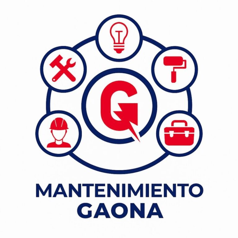 logo mantenimiento gaona electricidad y fontaneria